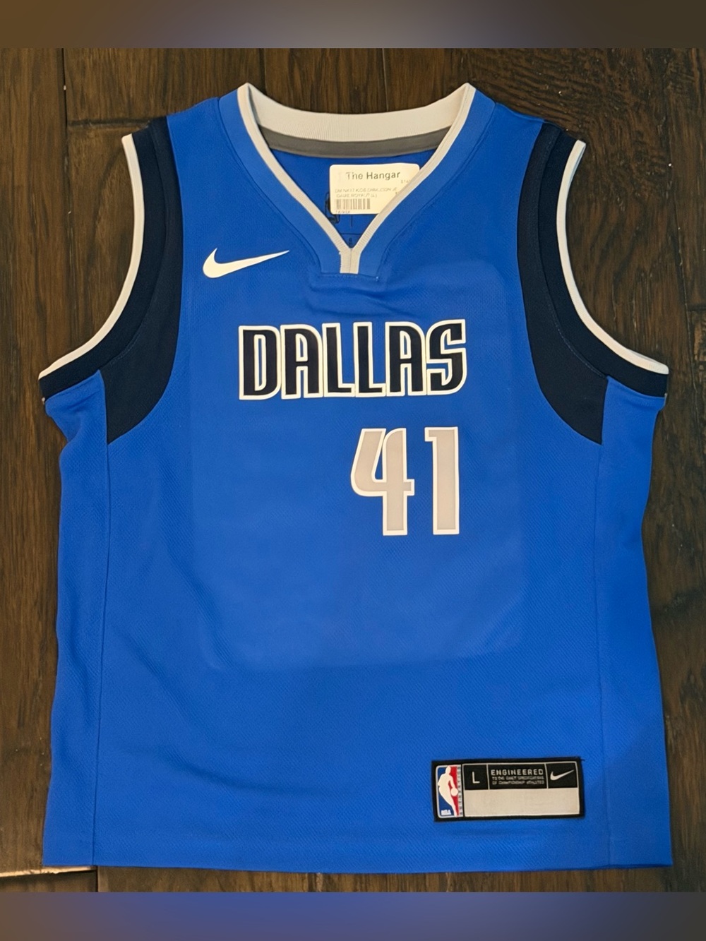 Dirk Nowitzki basketball jersey Nike kids youth